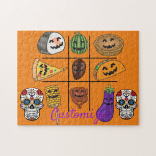 Oddball Jack o'lantern Medley Thunder_Cove Jigsaw Puzzle
