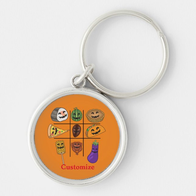 Oddball Jack o'lantern Medley Thunder_Cove  Key Ring (Front)