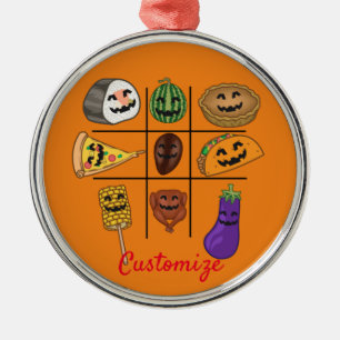 Oddball Jack o'lantern Medley Thunder_Cove Metal Tree Decoration