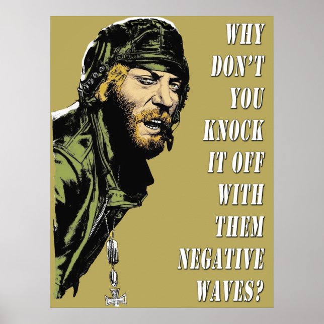 Oddball Says colourtransp Poster (Front)