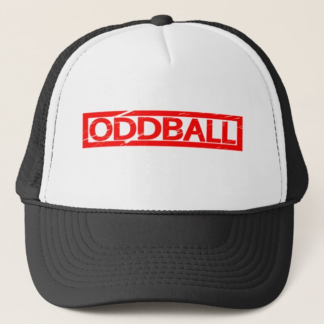 Oddball Stamp Trucker Hat (Front)