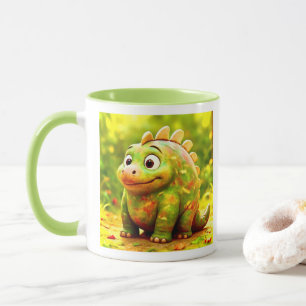 OddFriends – Cute Chubby Dino Poster Mug