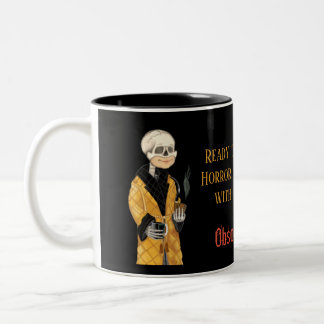 Oddie Beau Bone Bliss Two-Tone Coffee Mug