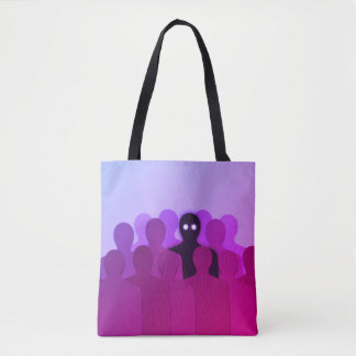 Oddity Surreal Pink Aesthetic Weirdo Tote Bag
