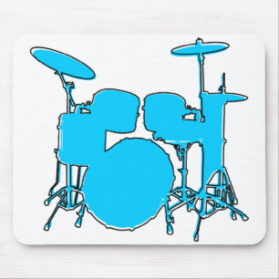 oddRex drums Mouse Mat