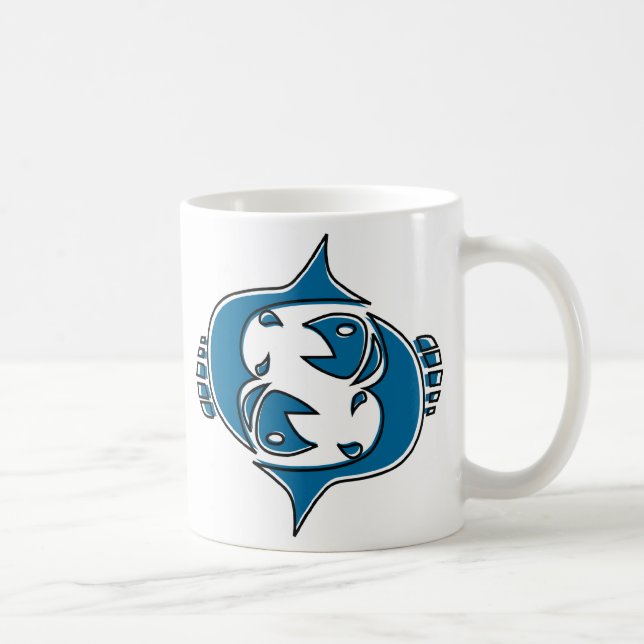oddRex pisces Coffee Mug (Right)