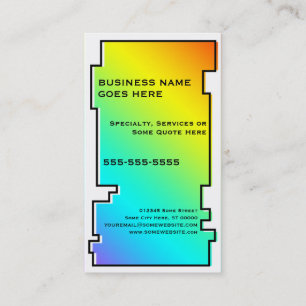 oddRex saxophone Business Card