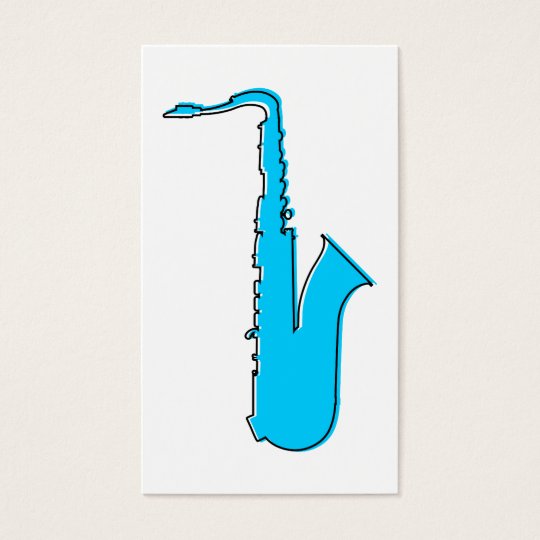 oddRex saxophone Business Card