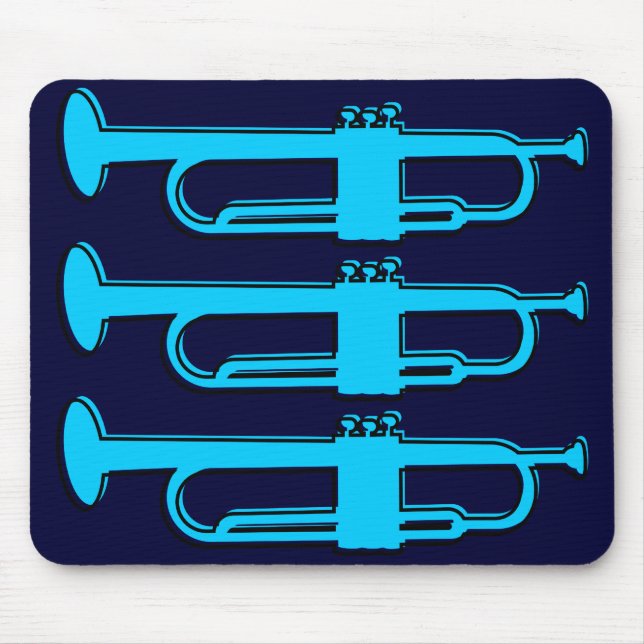 oddRex trumpets Mouse Mat (Front)