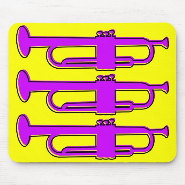 oddRex trumpets Mouse Mat (Front)