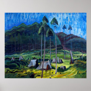 Odds and Ends by Emily Carr 20x16 Poster