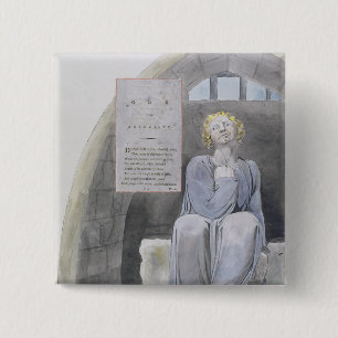 Ode to Adversity, design 37 from 'The Poems of Tho 15 Cm Square Badge