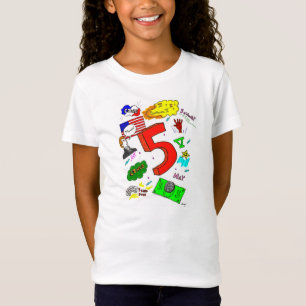 Ode to Five Girls Baby Doll T-Shirt
