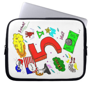 Ode to Five Laptop Sleeve
