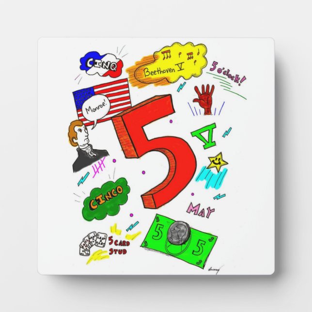 Ode to Five Plaque (Front)