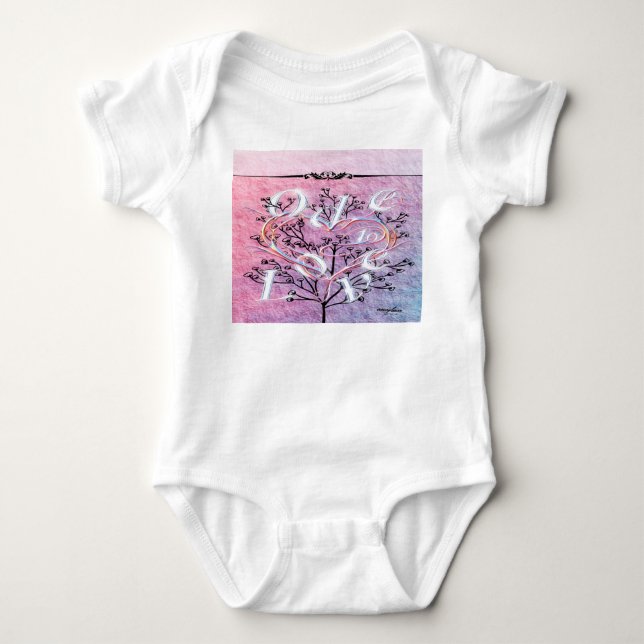 Ode to Love Baby Bodysuit (Front)