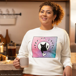 Ode to Love Cat T-Shirt by Poet Adiela Akoo