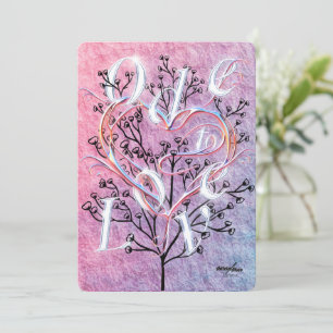 Ode to Love Greeting Card by Poet Adiela Akoo