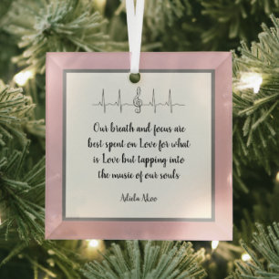 Ode to Love Ornament by Poet Adiela Akoo