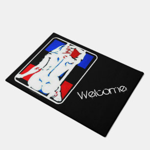 'Ode to Mondrian' on a Doormat