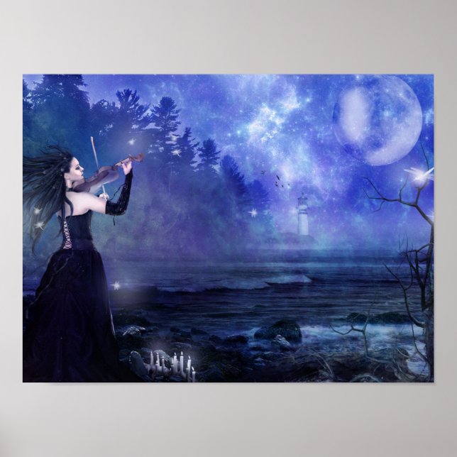 Ode to the Moon Poster (Front)
