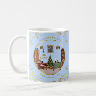 Ode to The Nutcracker Ballet Blue Customise Tile  Coffee Mug
