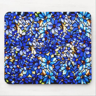 Ode to Tiffany Clematis Mouse Mat