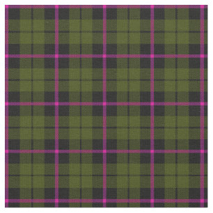 odee army green pink stripe plaid print2 fabric