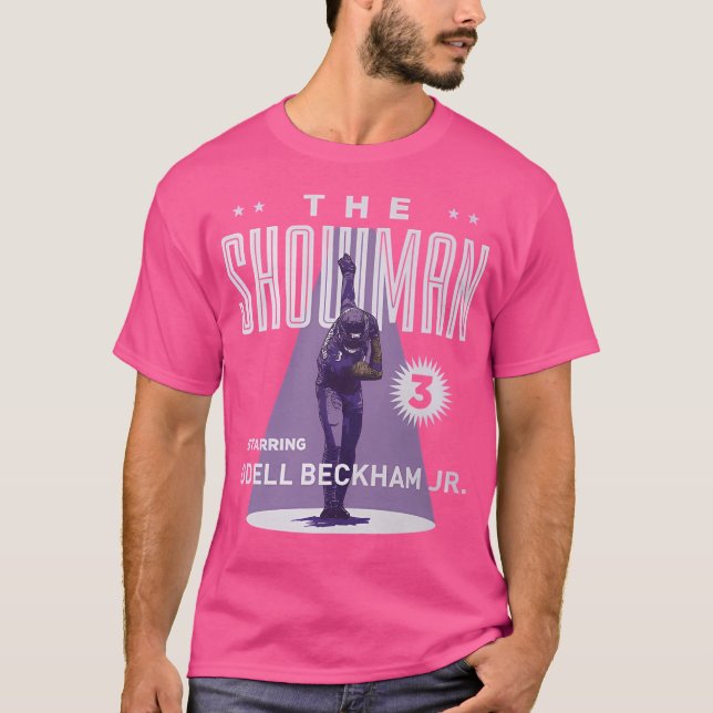 Odell Beckham Jr. The Showman T-Shirt (Front)