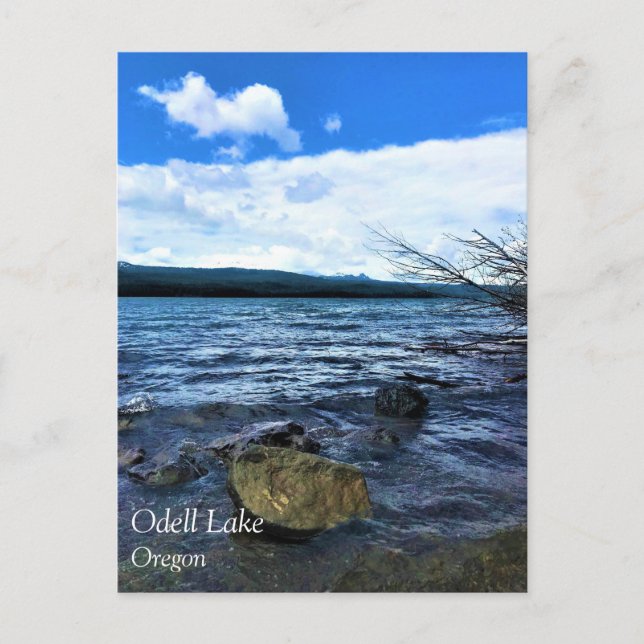 Odell Lake, OR Postcard (Front)