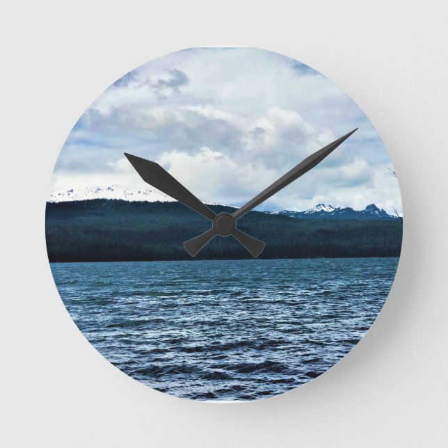 Odell Lake Round Clock (Front)