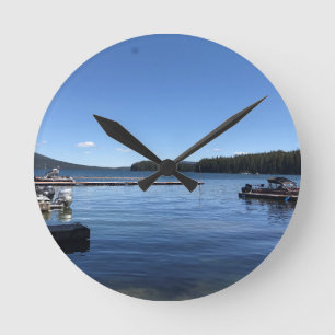 Odell Lake Round Clock