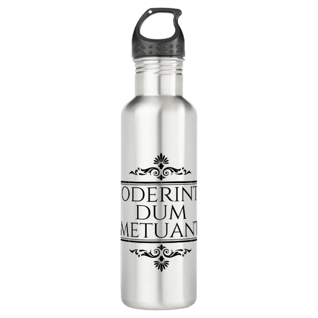 Oderint Dum Metuant 710 Ml Water Bottle (Front)