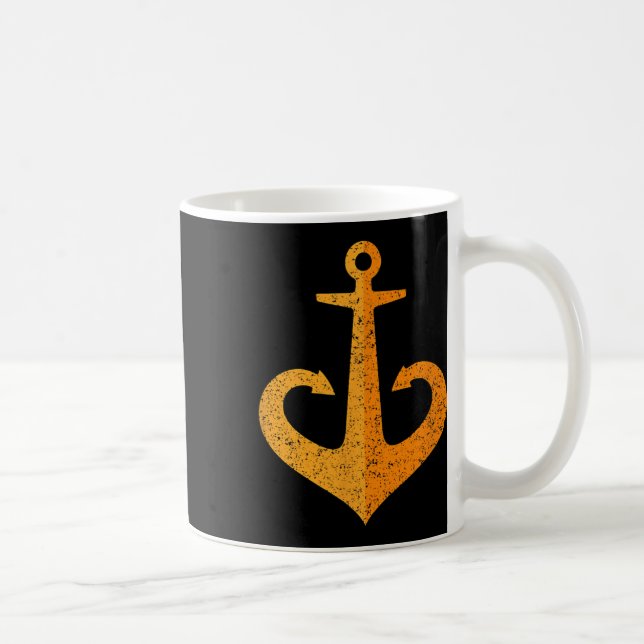 Odesa Odessa Anchor Emblem Symbol Ukraine Ukr  Coffee Mug (Right)