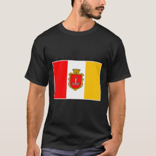 Odesa Odessa City Flag Ukraine Black Sea T-Shirt