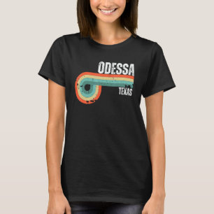 Odessa City Texas State Vintage Retro Souvenir T-Shirt