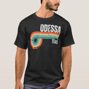 Odessa City Texas State Vintage Retro Souvenir T-Shirt