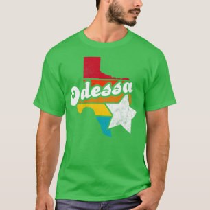 Odessa Texas Vintage Distressed Souvenir 2 T-Shirt
