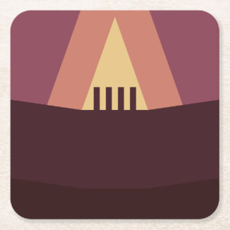 ODESZA Summer's Gone Minimalist Coaster