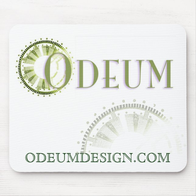 ODEUM DESIGN MOUSE MAT (Front)