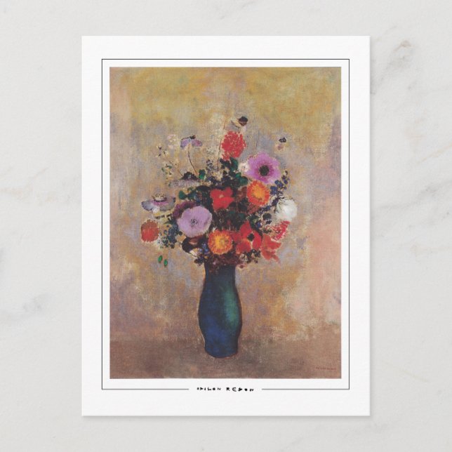 Odilon Redon #10 - Fine Art Postcard (Front)