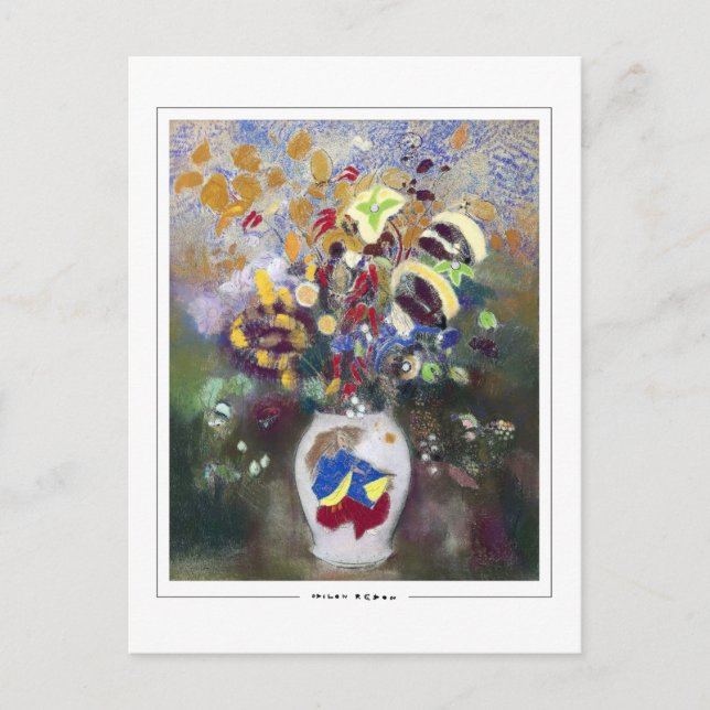 Odilon Redon #528 - Fine Art Postcard (Front)