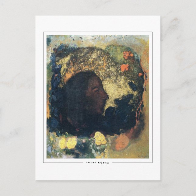 Odilon Redon #8 - Fine Art Postcard (Front)