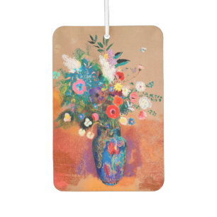 Odilon Redon - Bouquet of Flowers, Car Air Freshener