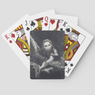 Odilon Redon, Caliban, 1881 Playing Cards