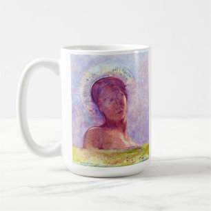 Odilon Redon, closed eyes 1889 Coffee Mug