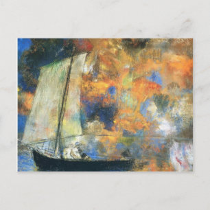 Odilon Redon- Flower Clouds Postcard