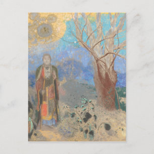 Odilon Redon: Le Bouddha, The Buddha Postcard