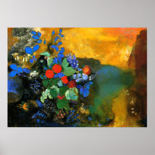 Odilon Redon - Ophelia Poster