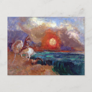 Odilon Redon Saint George and the Dragon Postcard